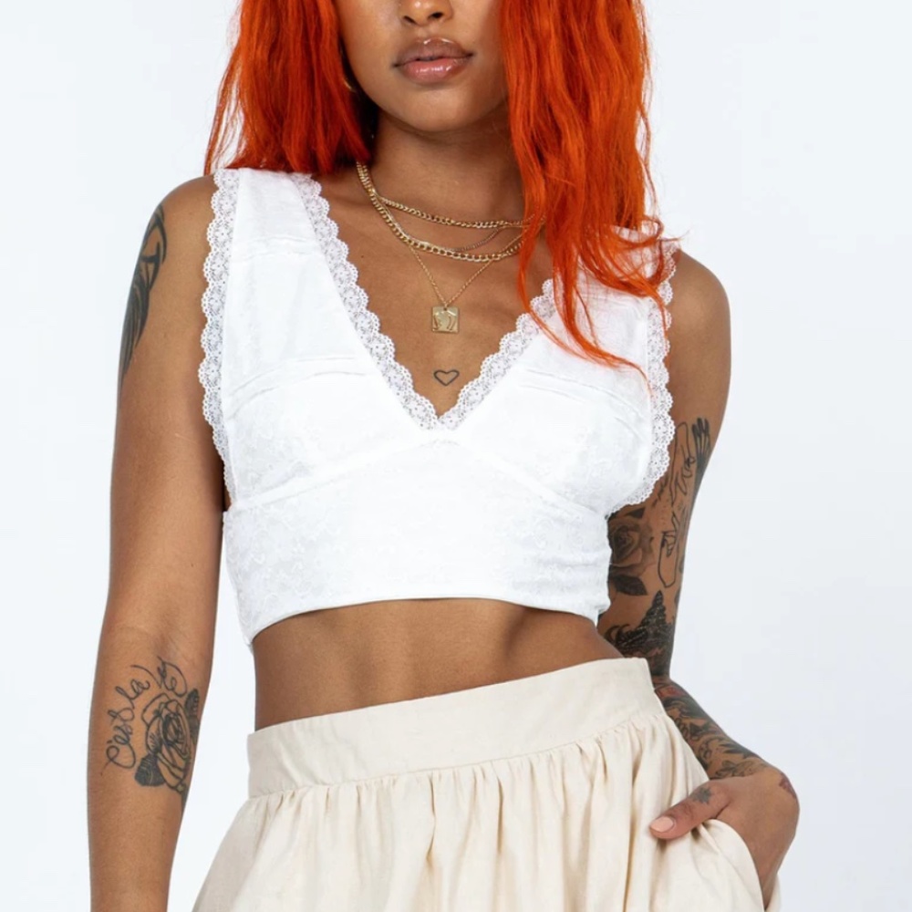 Princess Polly Alford white top